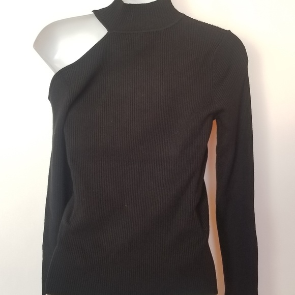 NWT Open Shoulder Rib Long sleeve - Picture 5 of 6